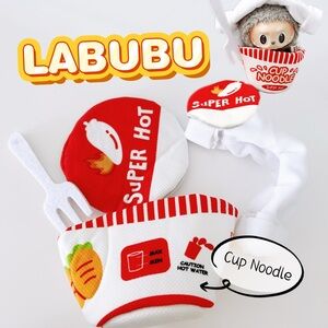 POP MART Labubu Wacky Mart design -Cup Noodle